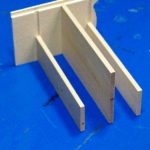 Test fitting the parts and first stage of assembly - building The House of Miniatures kit 40011