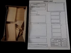 Using The House of Miniatures instruction sheets