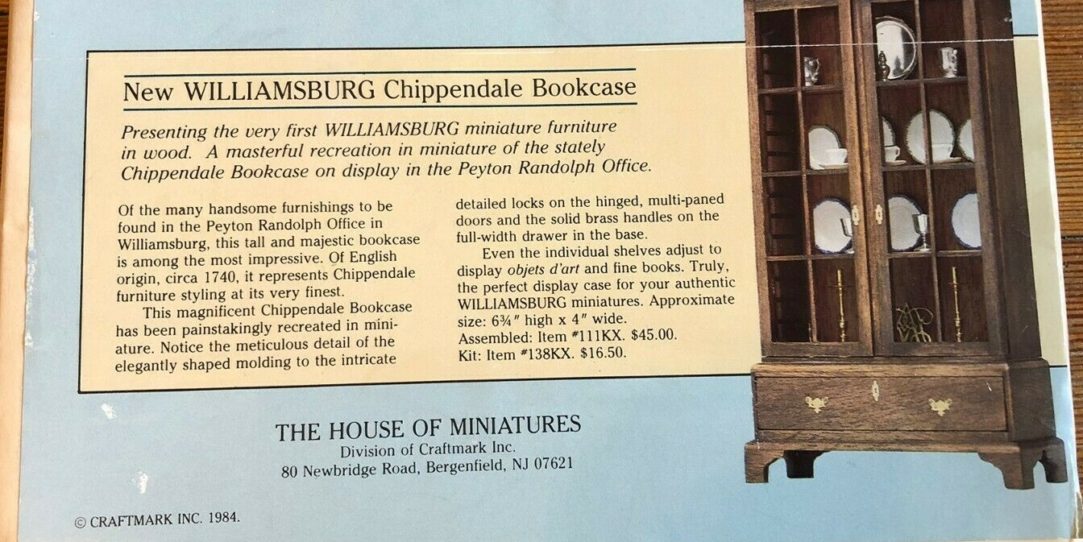 Peyton Randolph Office Bookcase, the Colonial Williamsburg Connection